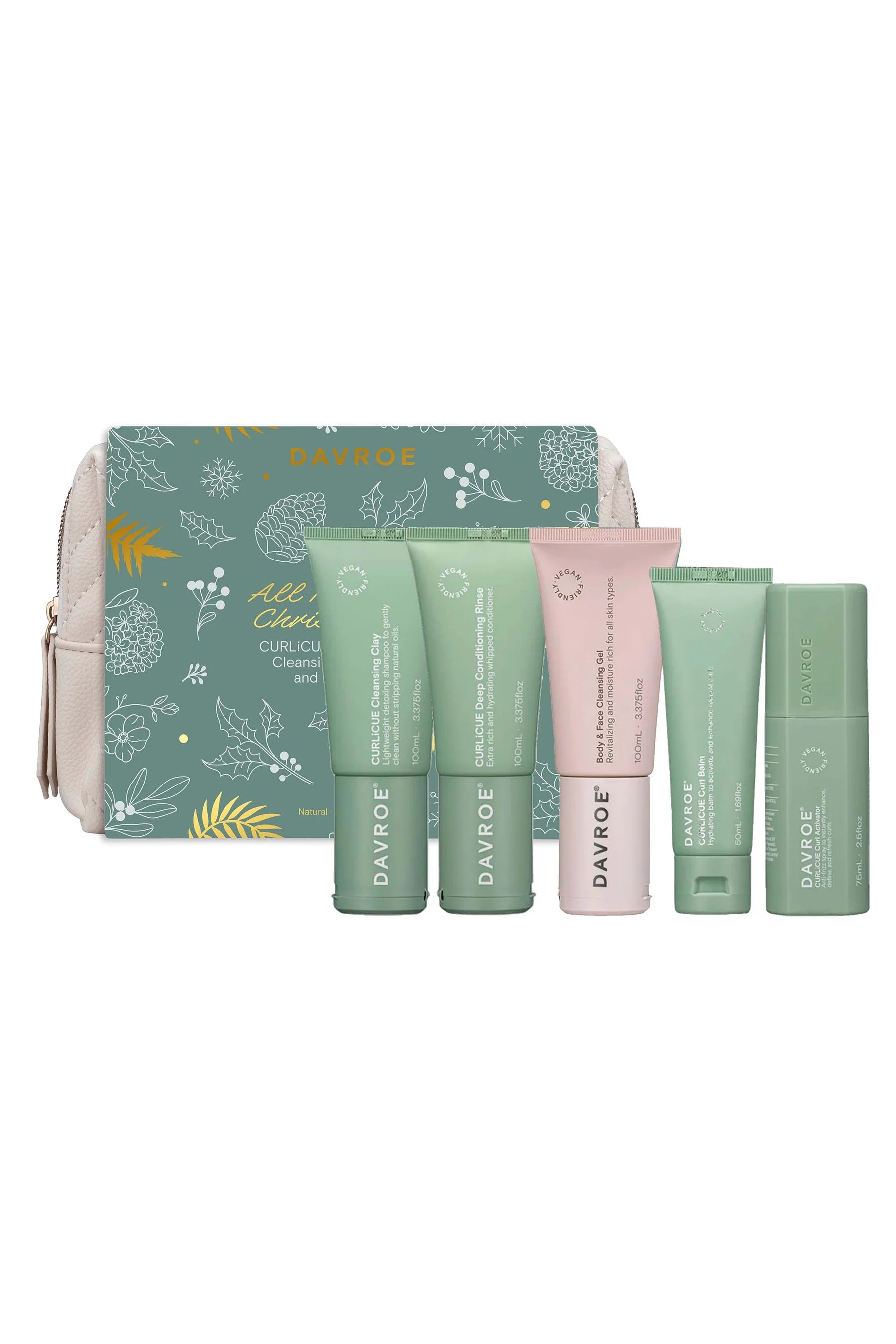 Davroe CURLiCUE Christmas Travel Pack 5 pack