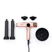 HAIR2DAY H2D Xtreme 4 in 1 Hair Dryer + Styler - Rose Gold