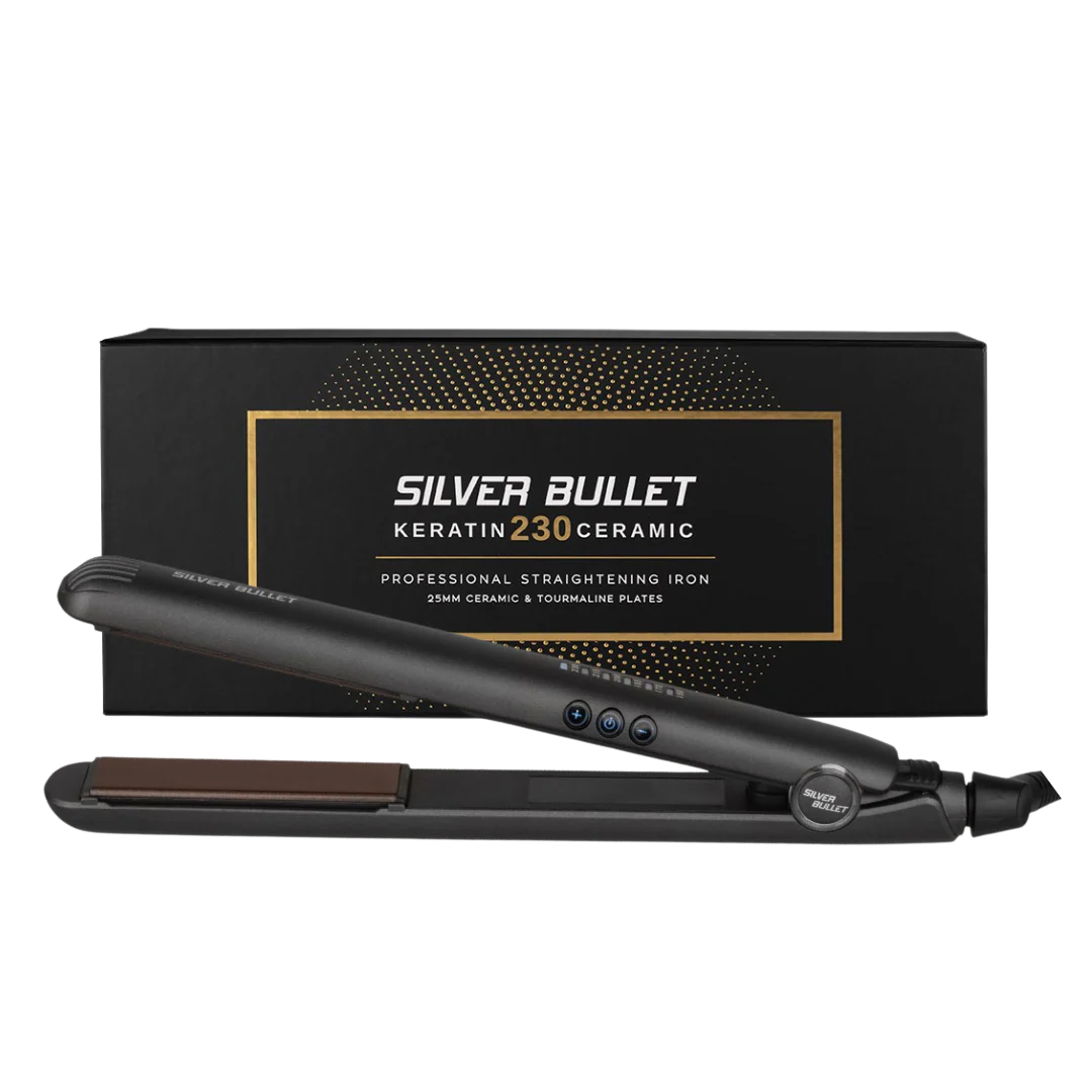 Silver Bullet KERATIN 230 CERAMIC/TOURMALINE STRAIGHTENER