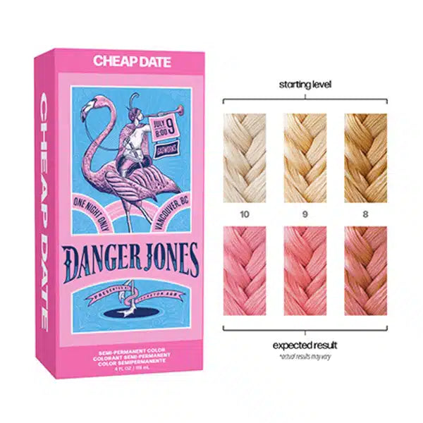DANGER JONES SEMI CHEAP DATE - Light Pink 118ML