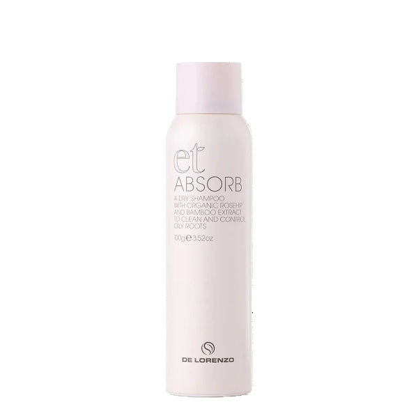 De Lorenzo et Absorb hair product bottle on a white background