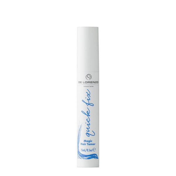 De Lorenzo Quicke Fix Magic Hair Tamer bottle on a white background