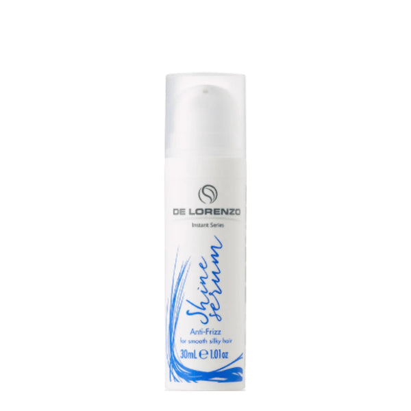 De Lorenzo Shine Serum bottle on a white background