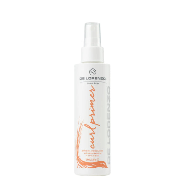 De Lorenzo curl primer bottle on a white background
