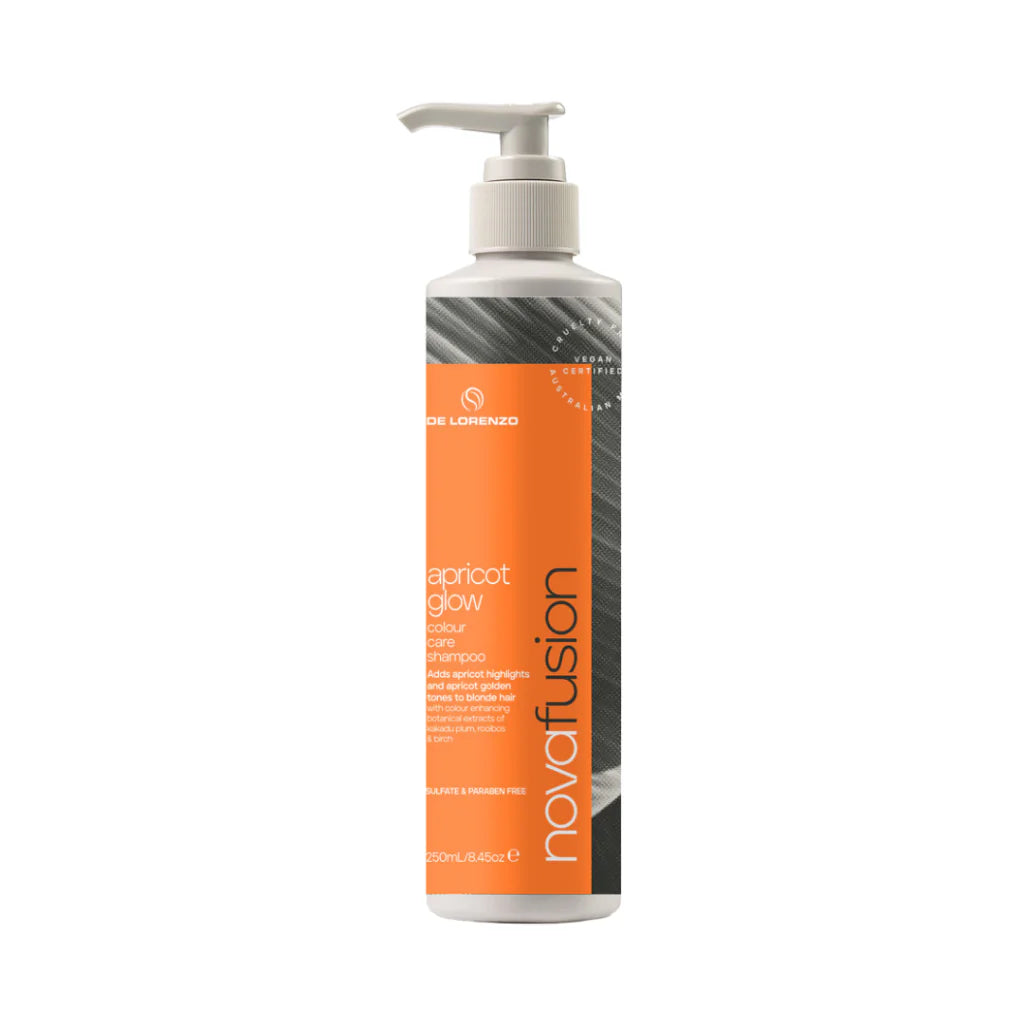 De Lorenzo NOVAFUSION Apricot Glow Shampoo - 250ml