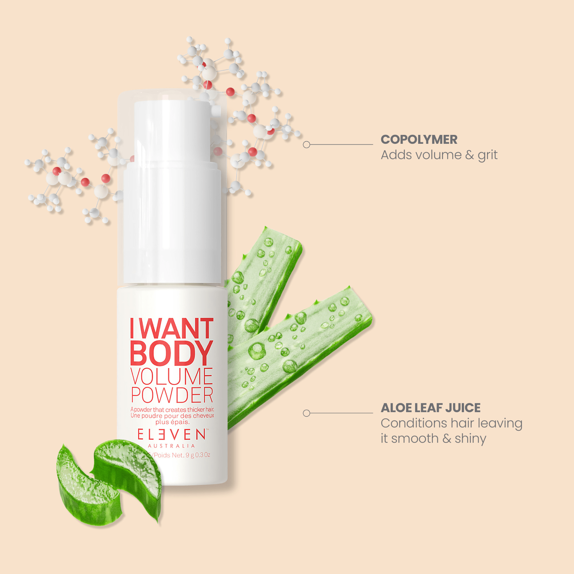 ELEVEN Australia I Want Body Volume Powder 9g