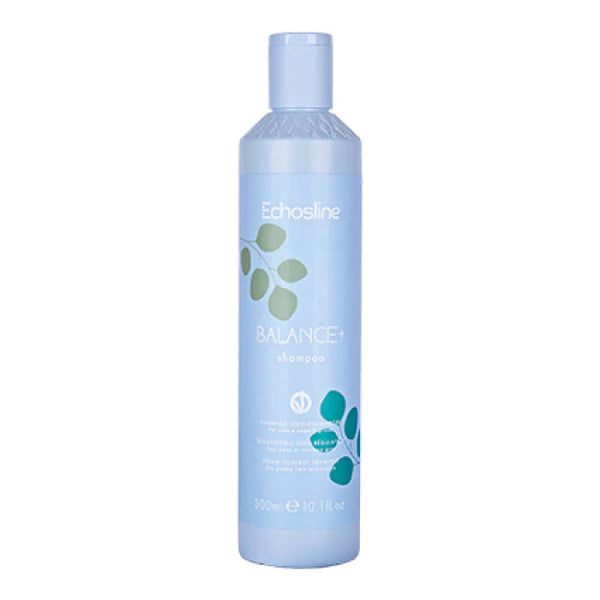 Echosline Balance shampoo bottle on a white background