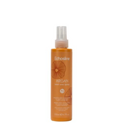 Orange spray bottle with white cap labeled 'Echosline' on a white background