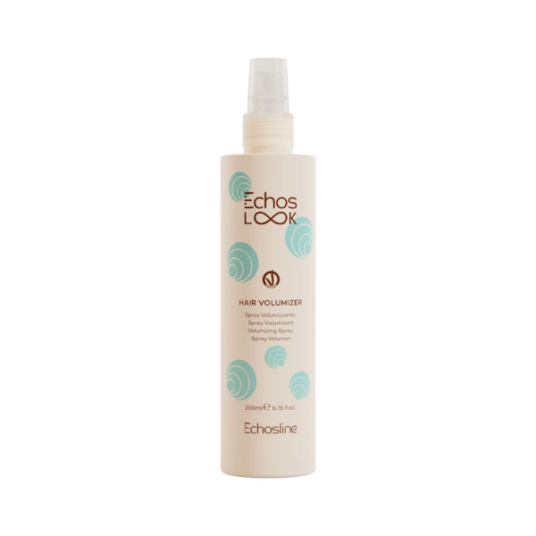 Echosline hair volumizer spray bottle on a white background