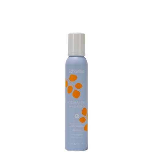 Blue bottle with orange labels on a white background