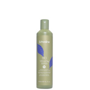 Shampoo bottle labeled 'EchoSline No Yellow Shampoo' on a white background