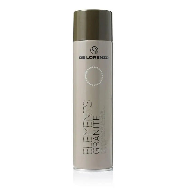 De Lorenzo Elements Granite bottle on a white background