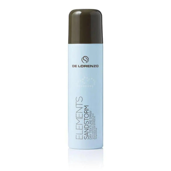 De Lorenzo hair product bottle on a white background