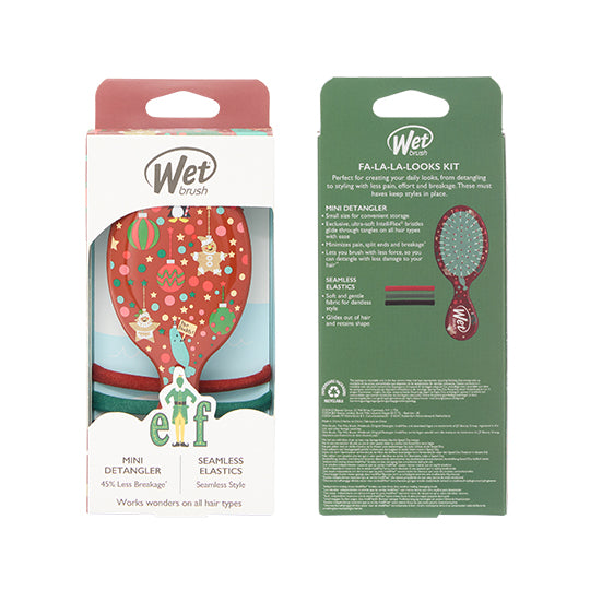 Wet Brush Christmas Cheer Elf Mini Detangler Kit