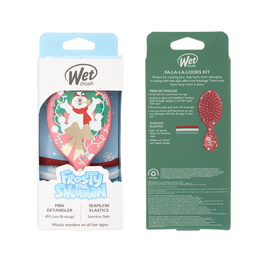 Wet Brush Frosty The Snowman Mini Detangler Kit
