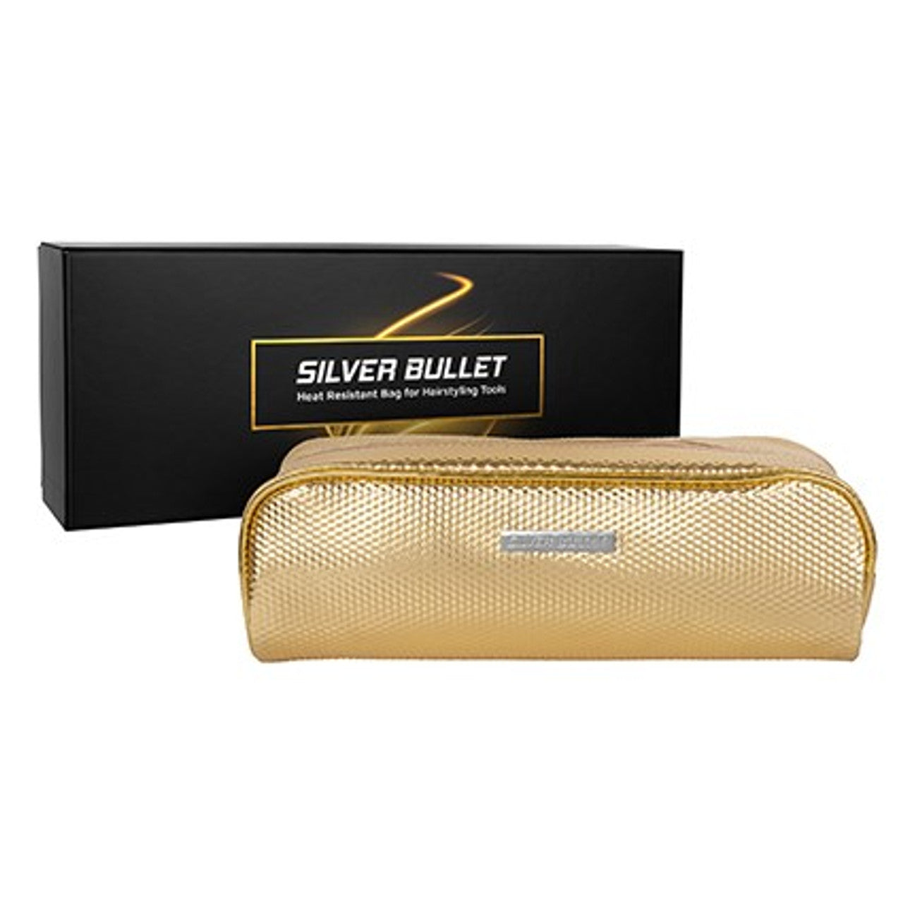 Silver Bullet TEXTURED GOLD POUCH