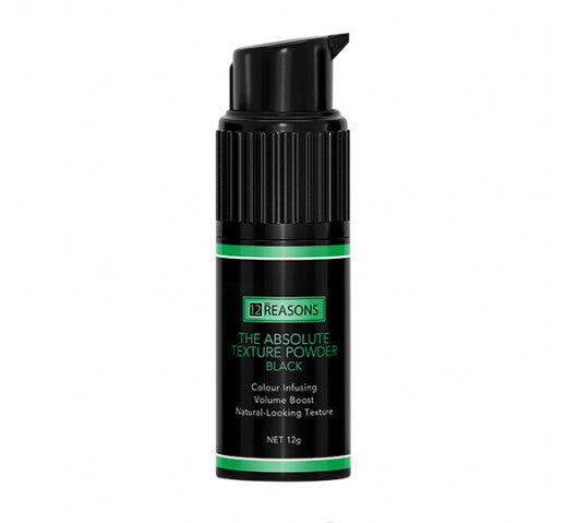 12Reasons Absolute Texturiser Powder Black 12g