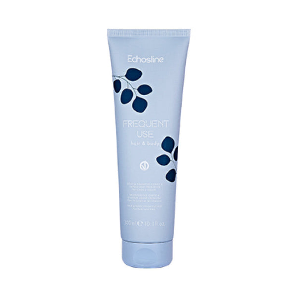 Blue tube of Echosline Frequent Use Lotion on a white background