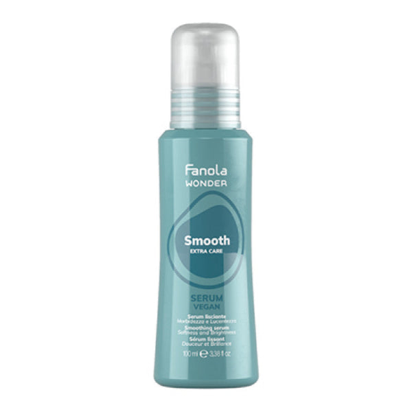Fanola Smooth Extra Care Serum bottle on a white background