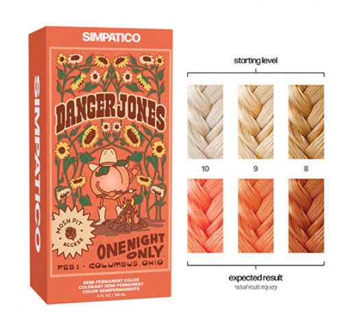 DANGER JONES SEMI SIMPATICO - Light Peach 118ML