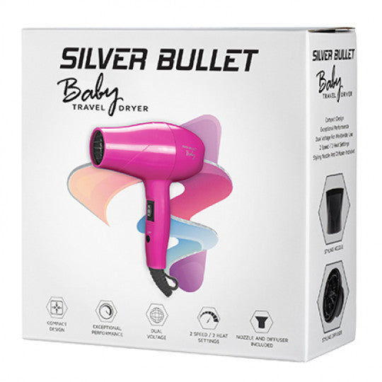 Silver Bullet METALLIC BABY PINK DRYER