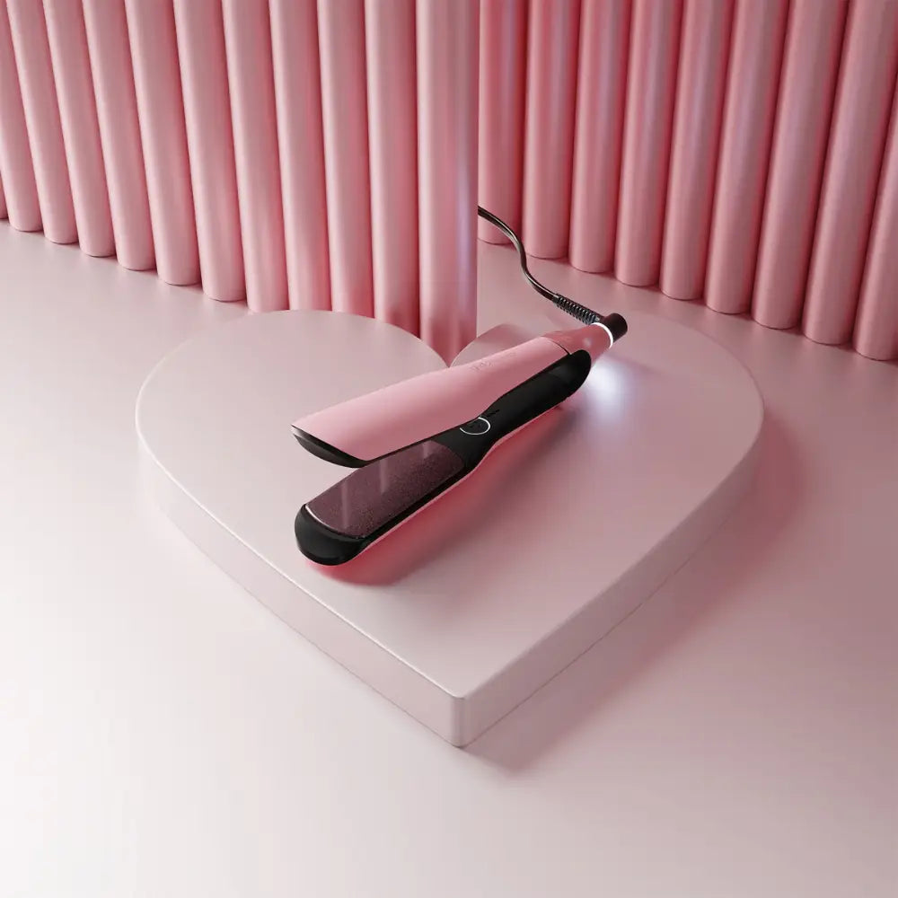 NEW GHD CHRONOS MAX  WIDE PLATE HAIR STRAIGHTENER (43MM PLATE) DUSTED PINK