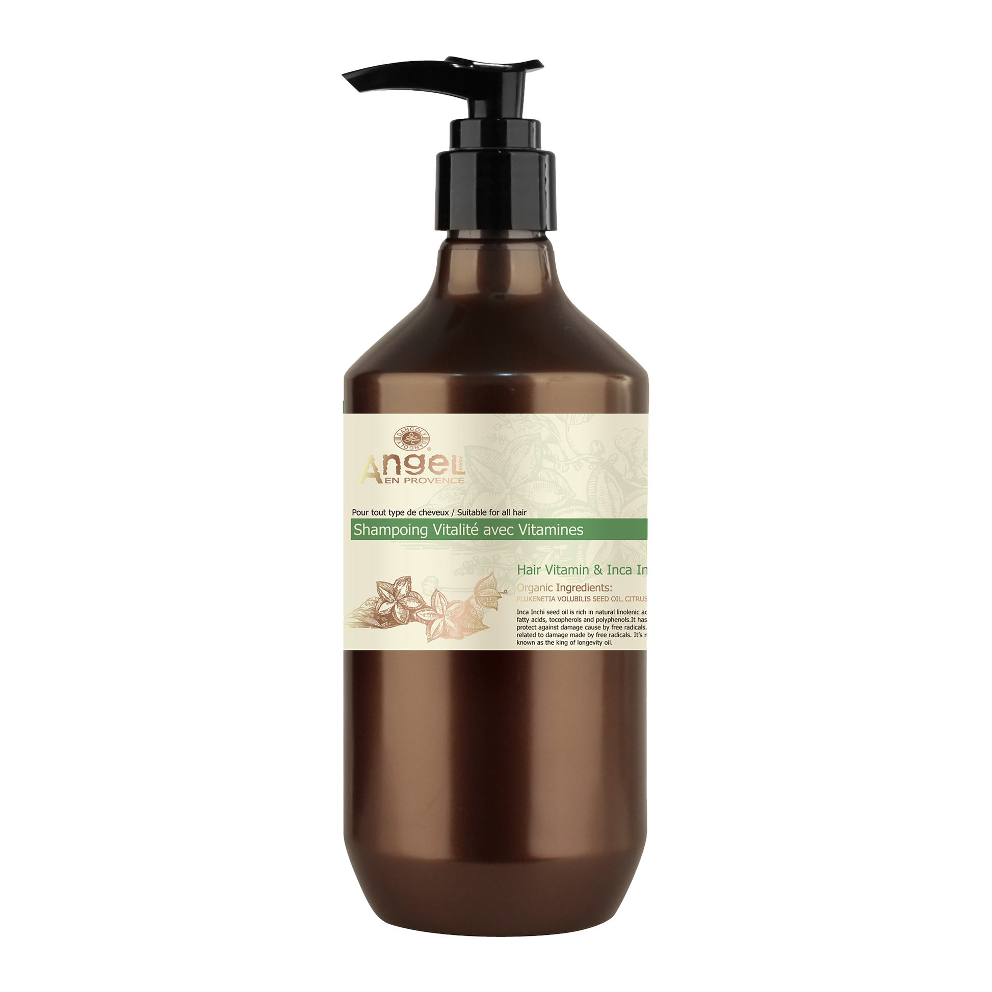 Angel EN PROVENCE  Hair Vitamin & Inca Inchi Oil Shampoo
