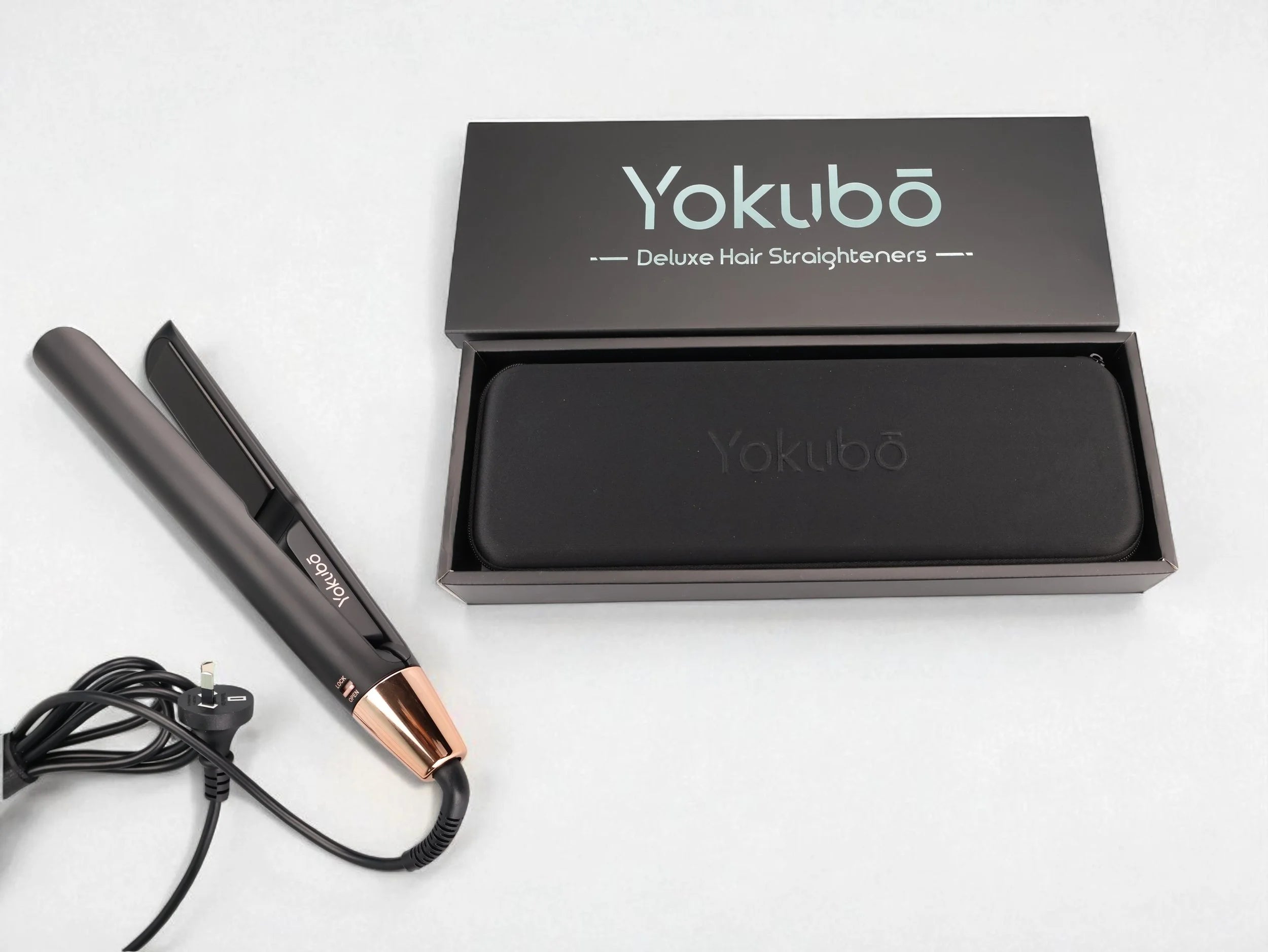 Yokubo Deluxe Rose Gold Hair Straightener