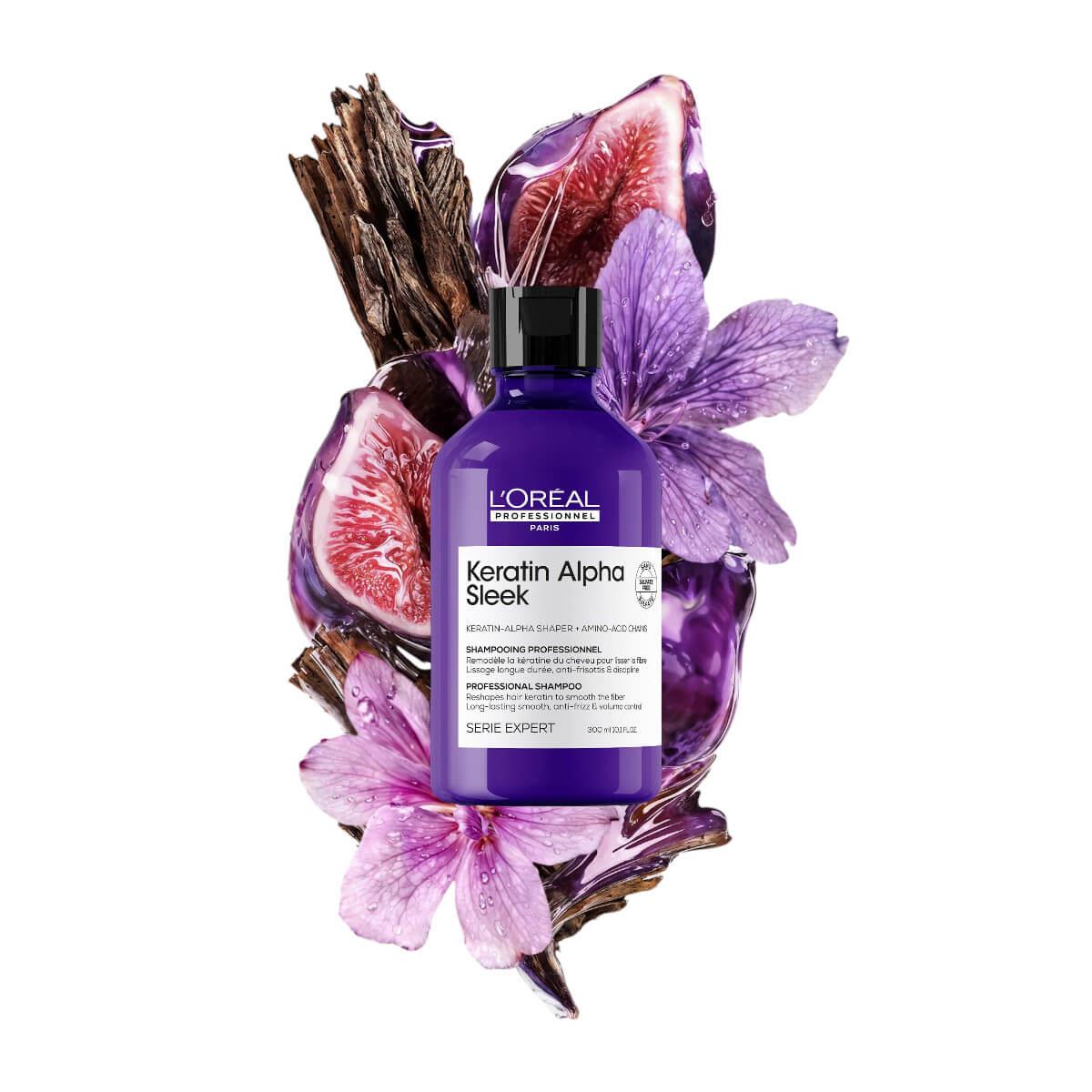 Keratin Alpha Sleek Shampoo 300ml