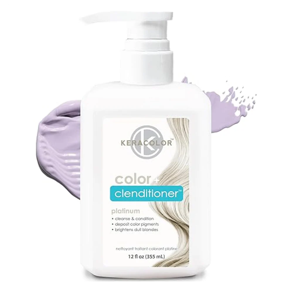 Keracolor Color + Clenditioner PLATINUM -  355ml