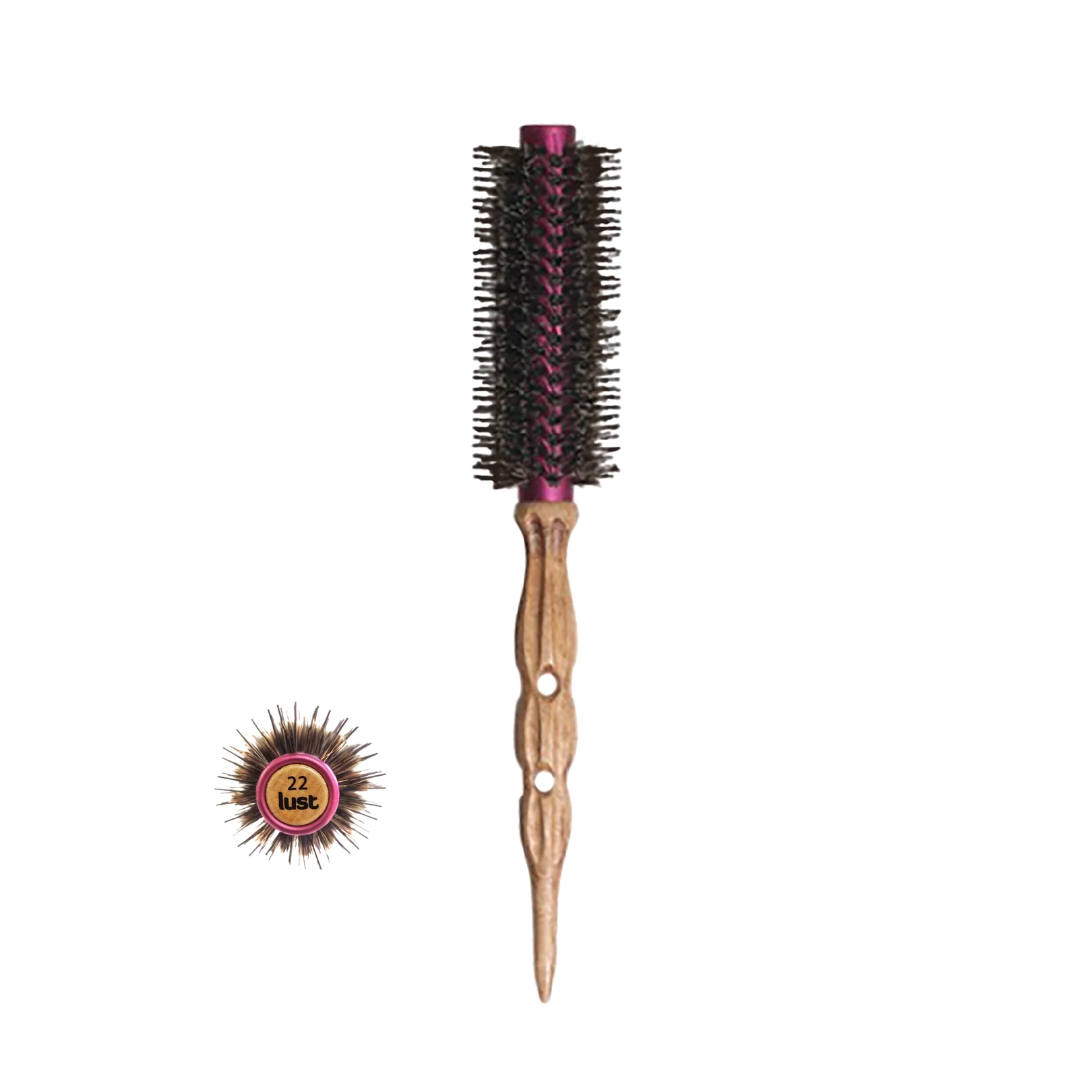 LUST Luxury Wooden Brush 22mm