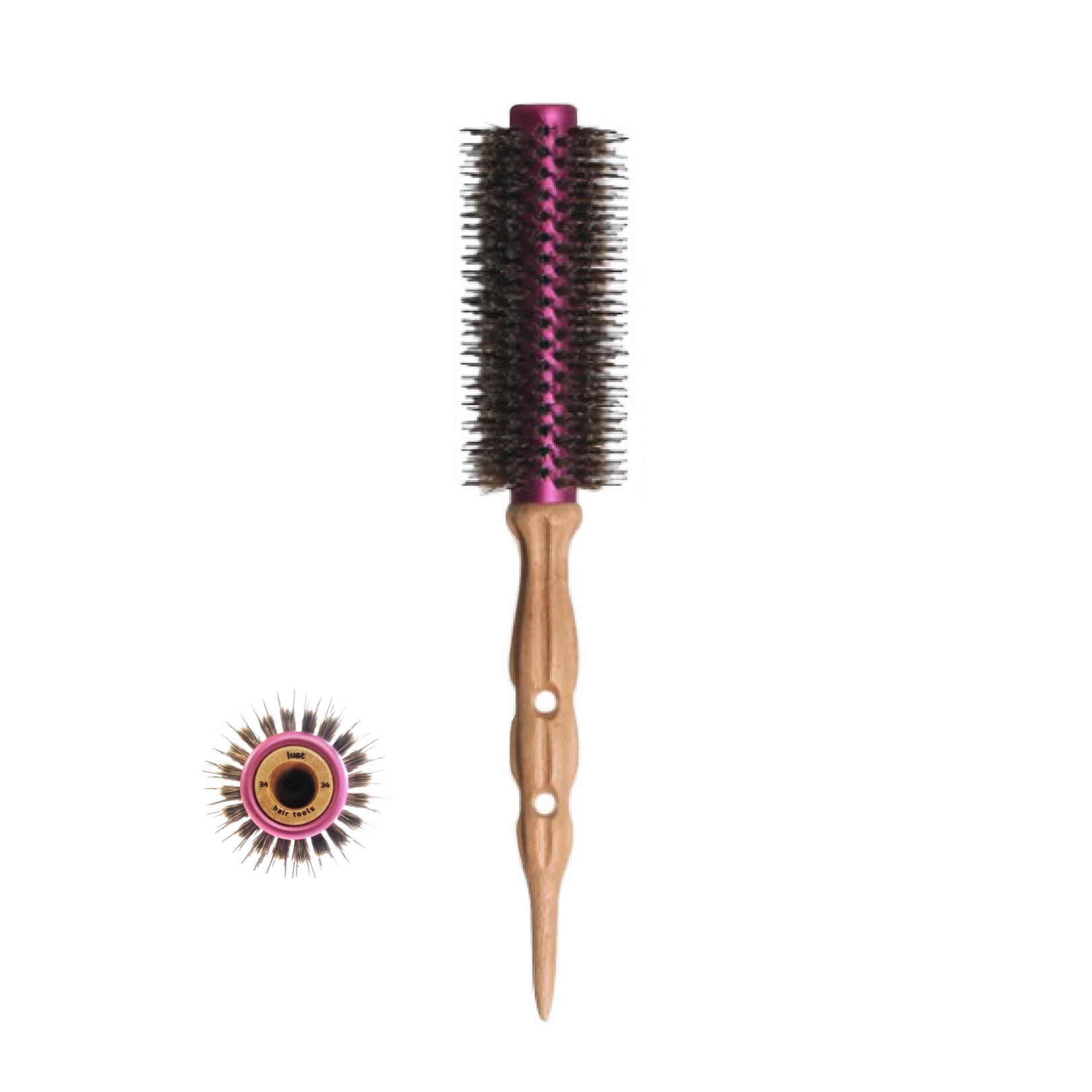 LUST Luxury Wooden Brush 34mm