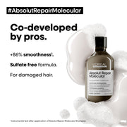 Absolut Repair Molecular Shampoo 300mL