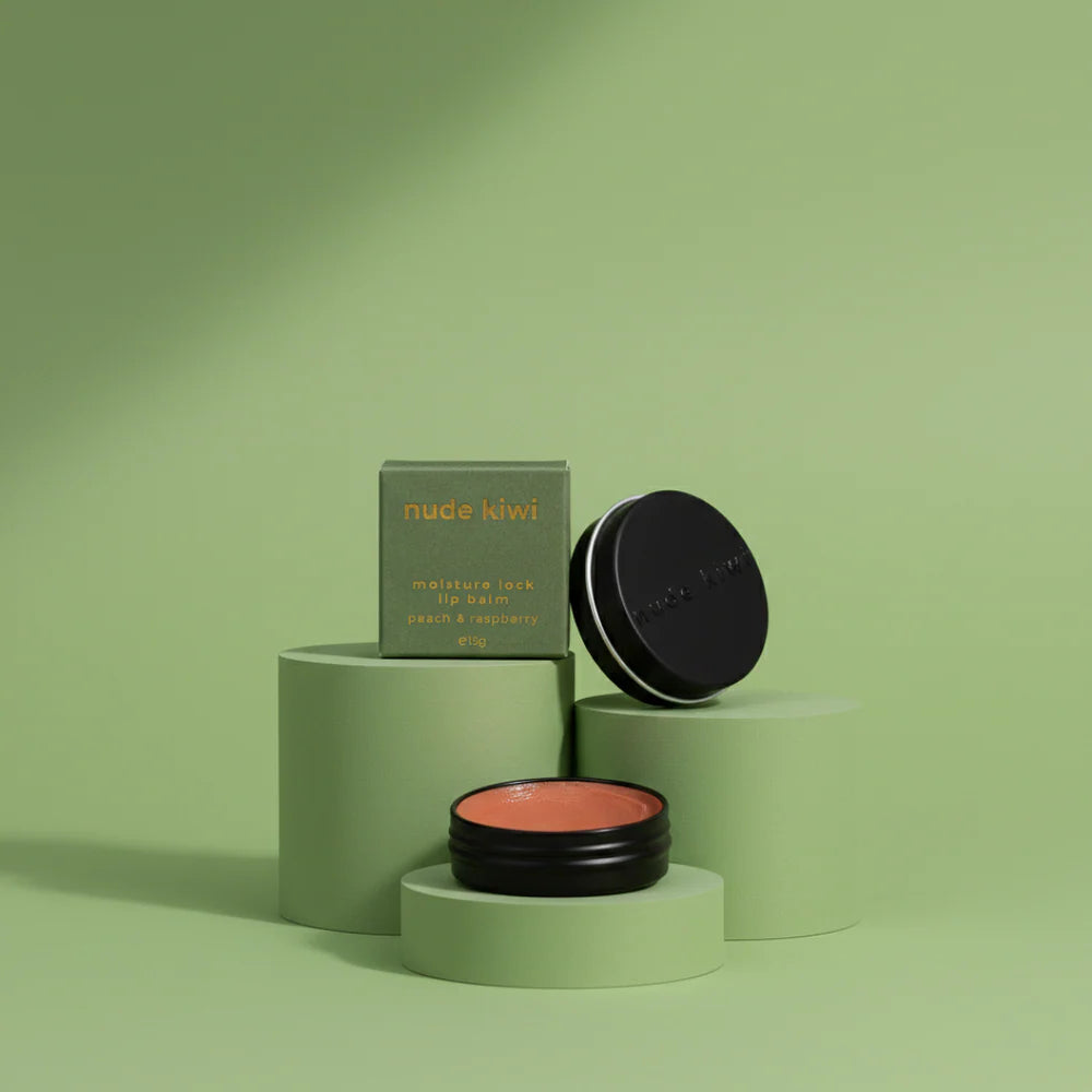 Nude Kiwi Moisture Lock Lip Balm