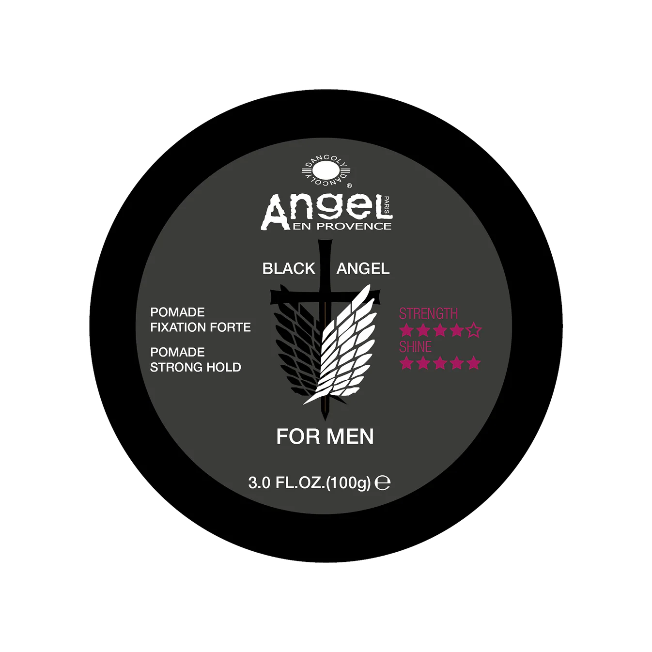 BLACK ANGEL Pomade Strong Hold