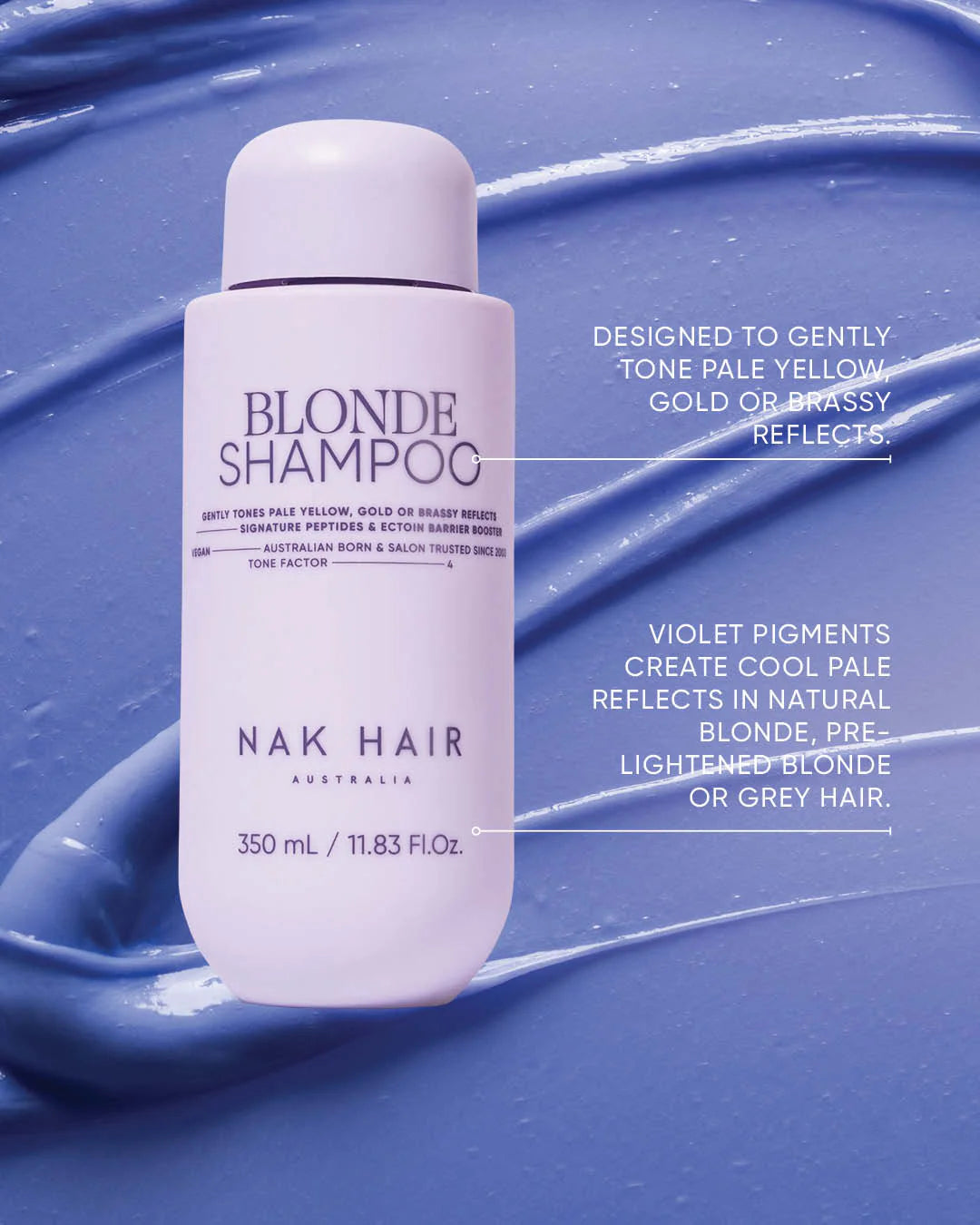NAK Signature Blonde Shampoo 350ml