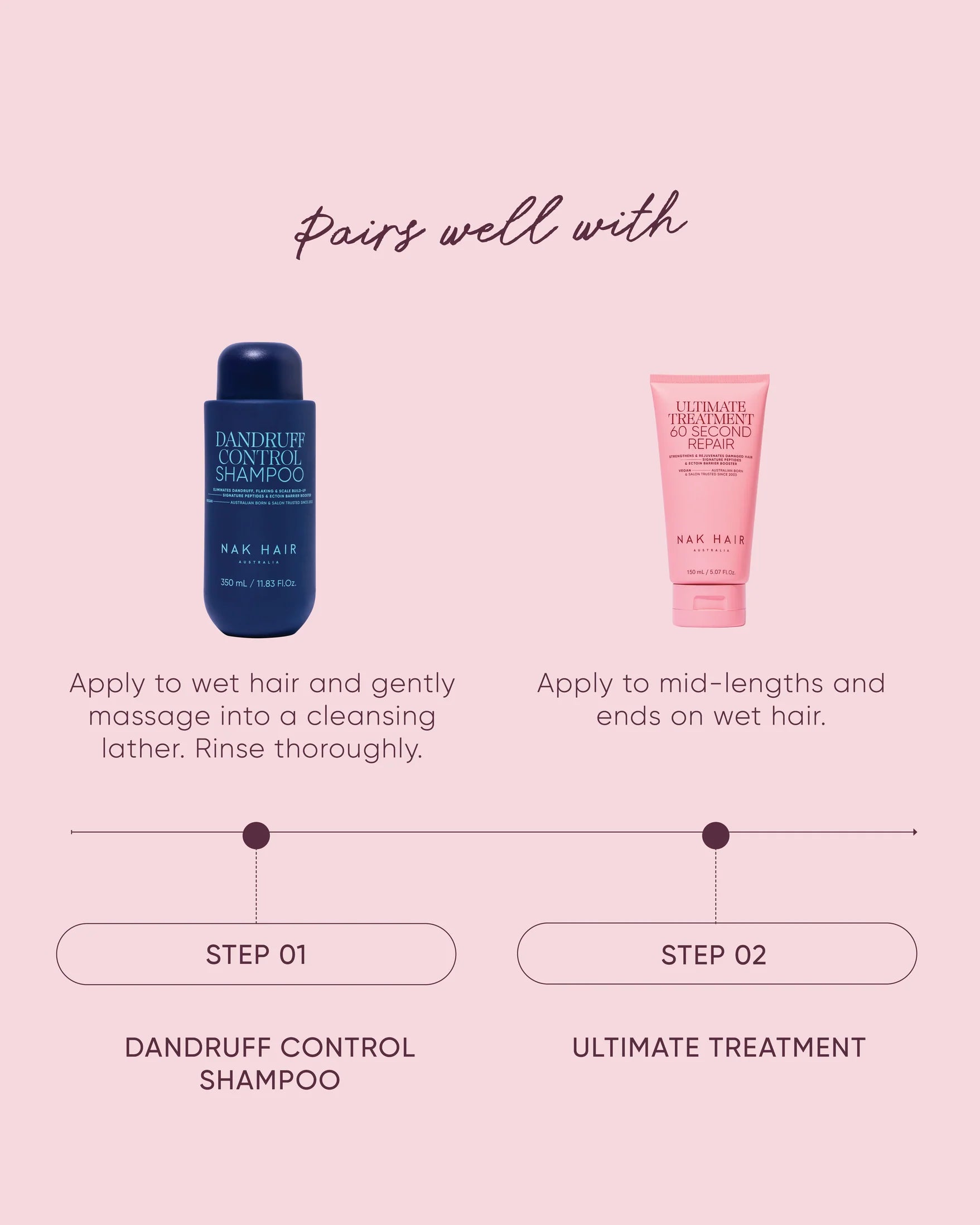 NAK Signature Dandruff Control Shampoo 350ml