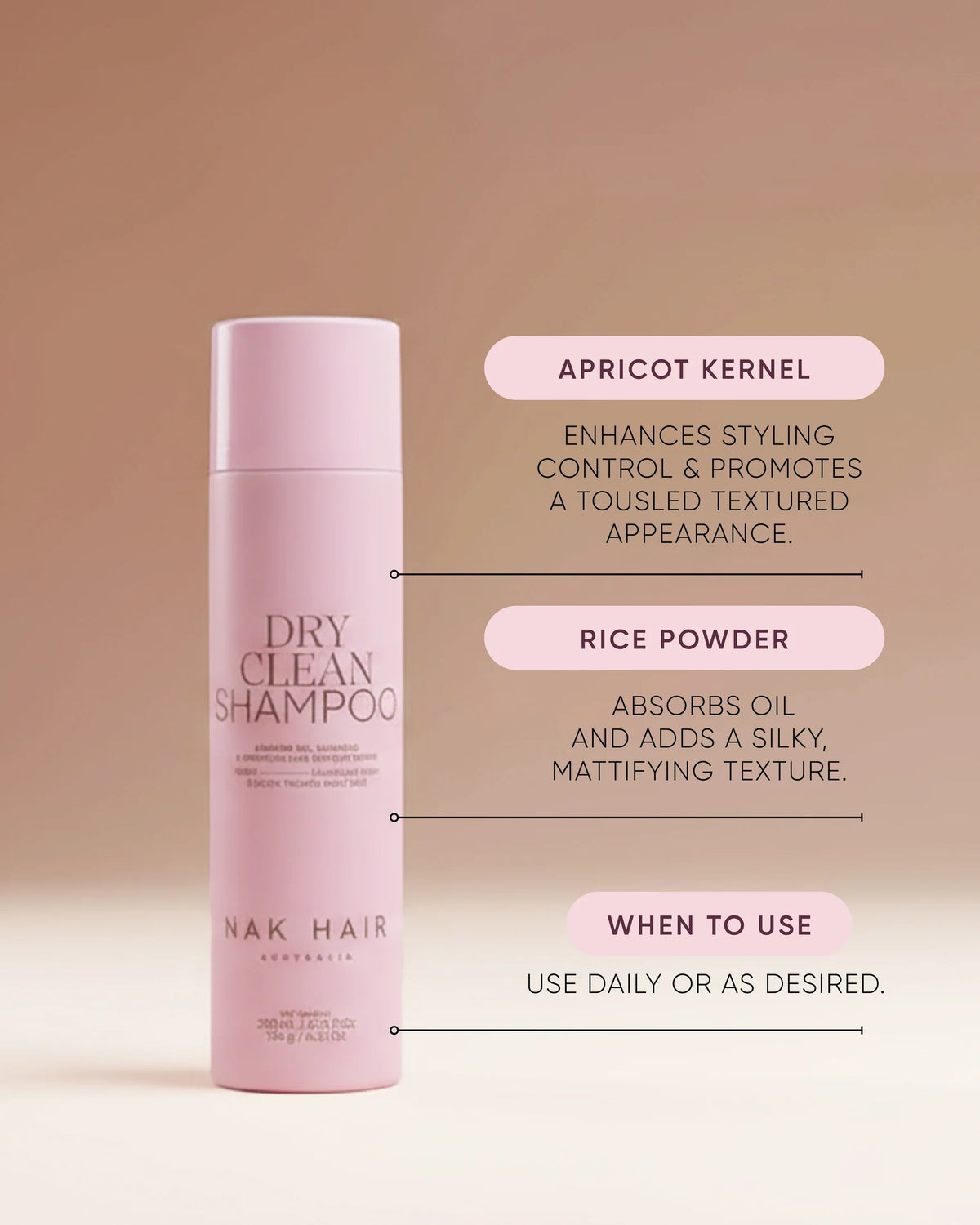 NAK Signature Dry Clean Shampoo 200ml