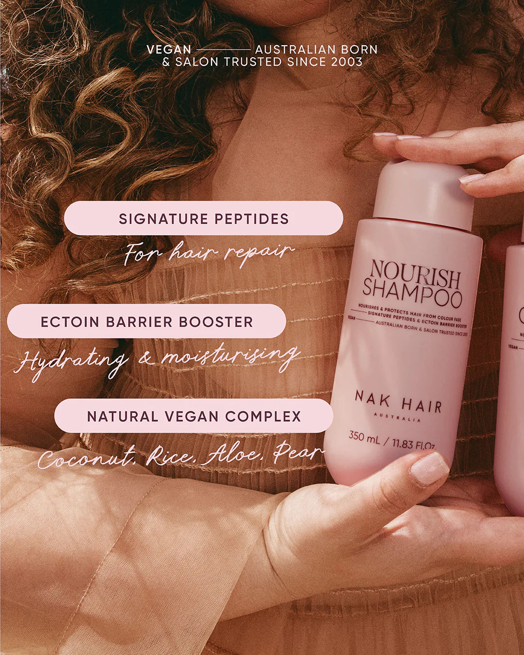 NAK Signature Nourish Shampoo 350ml