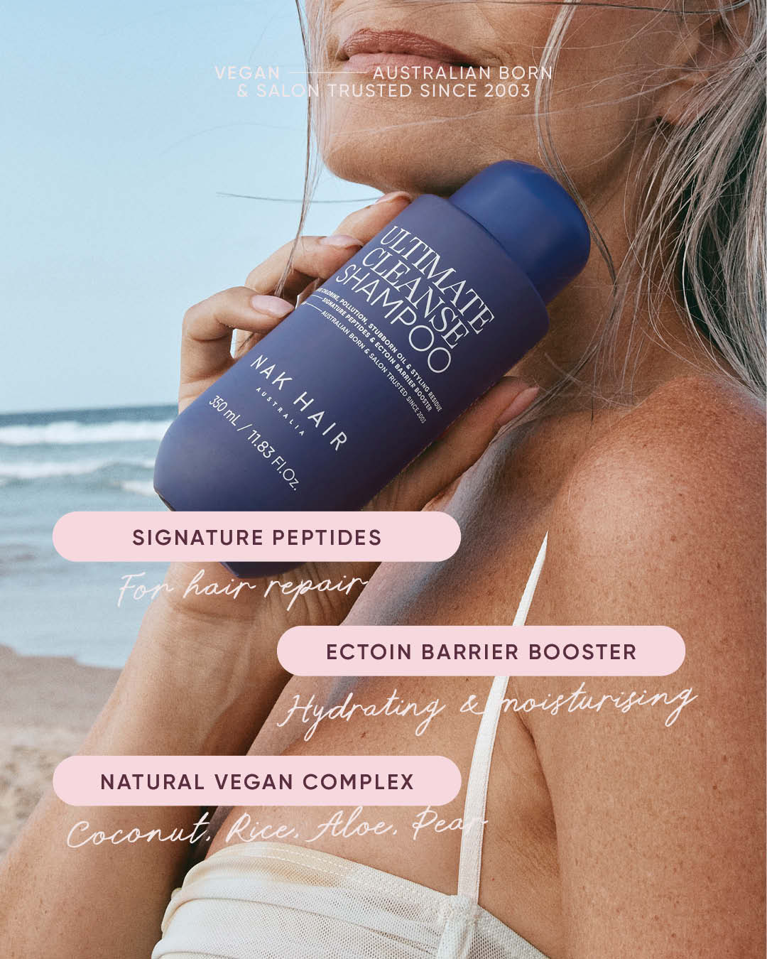 NAK Signature Ultimate Cleanse Shampoo 350ml