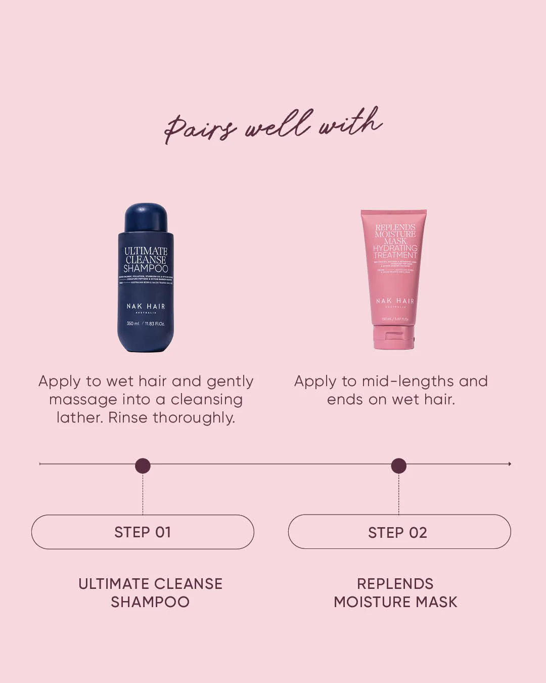 NAK Signature Ultimate Cleanse Shampoo 350ml