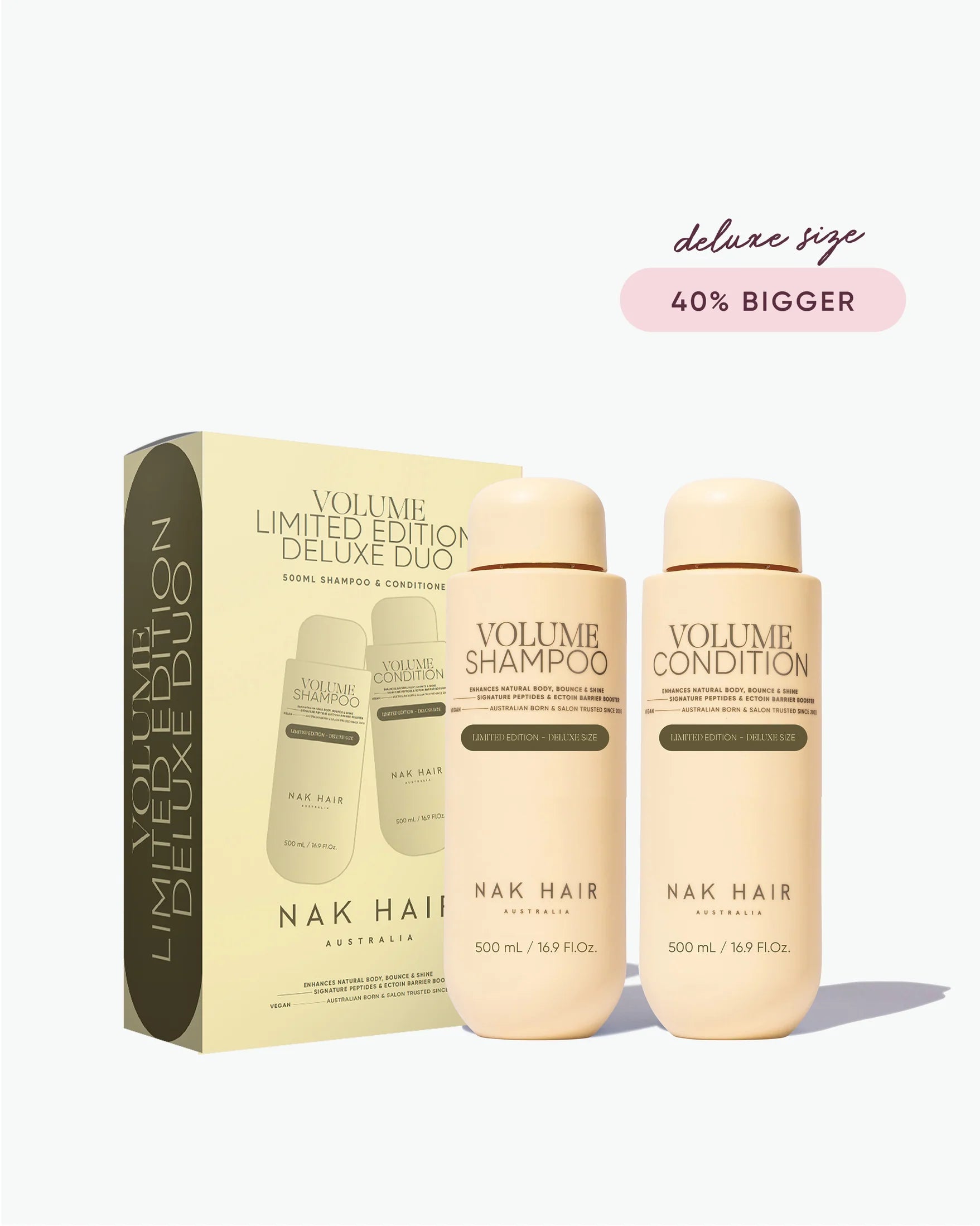 Nak Volume 500ml Duo- Shampoo & Conditioner