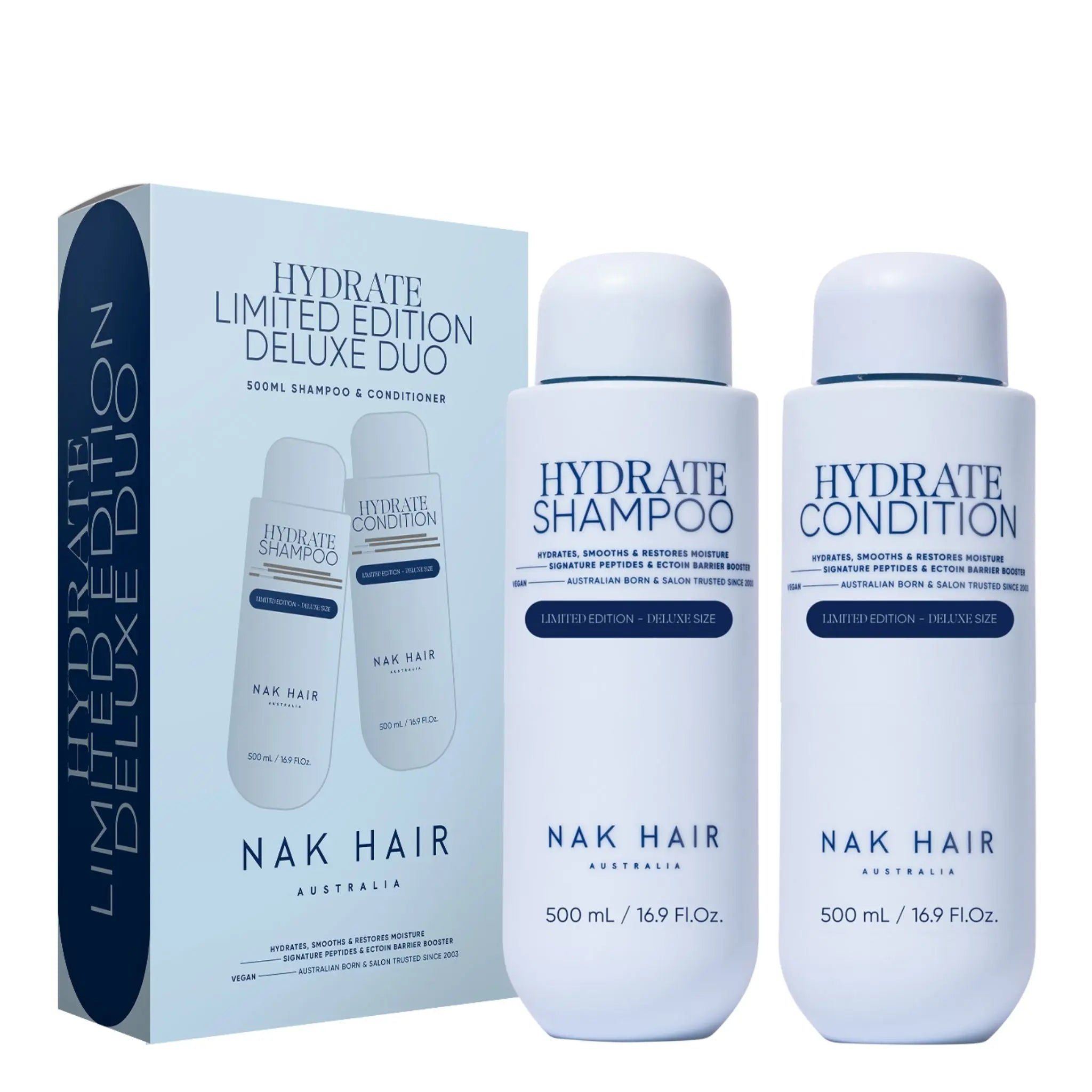 Nak Hydrate 500ml Duo - Shampoo & Conditioner