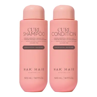NAK Hair Signature Limited Edition Curl Duo 500ml