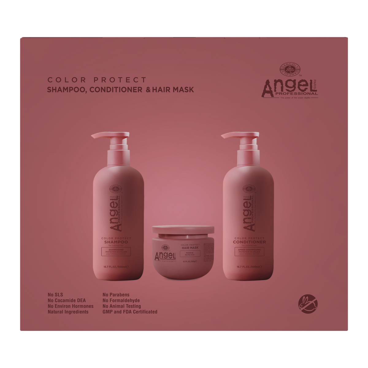 Angel Professional Paris Color Protect trio pack