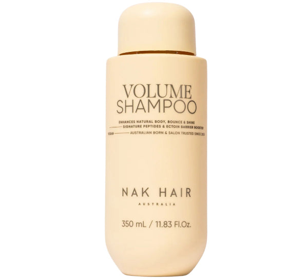 Nak Hair Volume Shampoo bottle on a white background