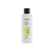Nioxin shampoo bottle on a white background