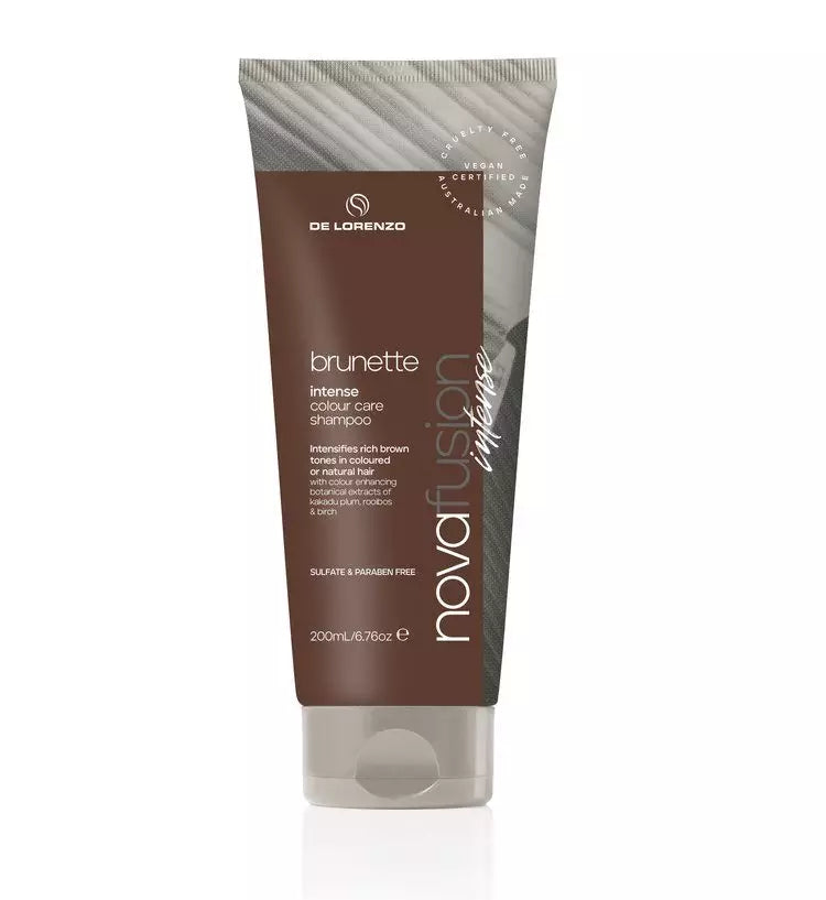 De Lorenzo NOVAFUSION Intense Brunette Shampoo - 200ml