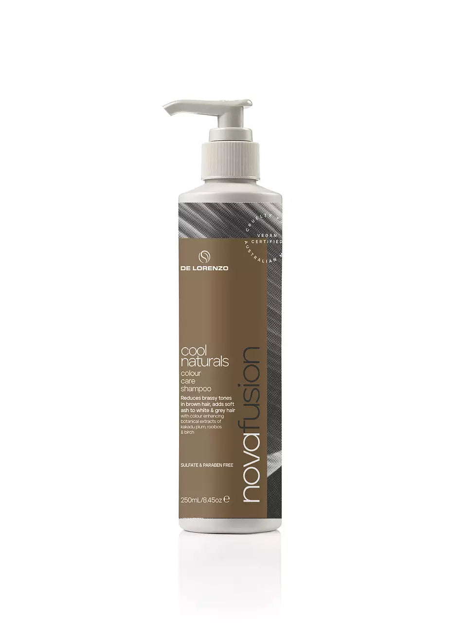 De Lorenzo NOVAFUSION Cool Naturals Shampoo - 250ml