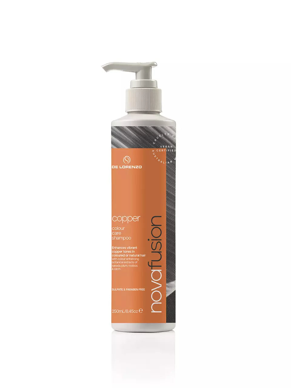 De Lorenzo NOVAFUSION Copper Shampoo - 250ml